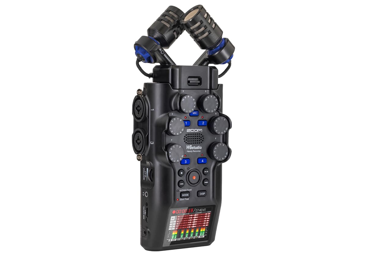 Zoom H6 studio Digital recorder