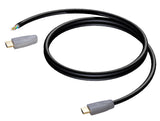 ProCab HDMI kabel, 1 ende u/stik 10 meter