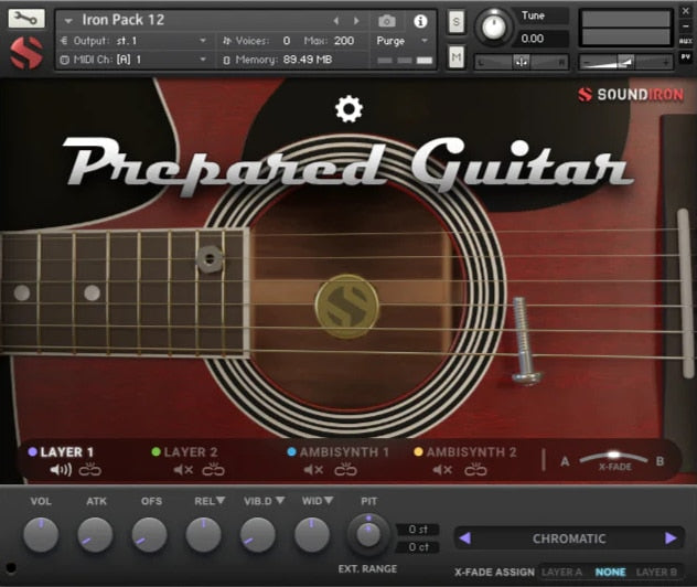 Iron Pack 12 - Prepared Guitars