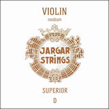Jargar Violins Strings Superior - D synthetic/silver