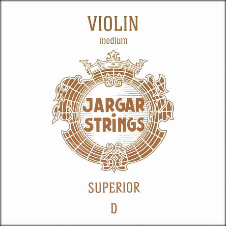 Jargar Violins Strings Superior - D synthetic/silver