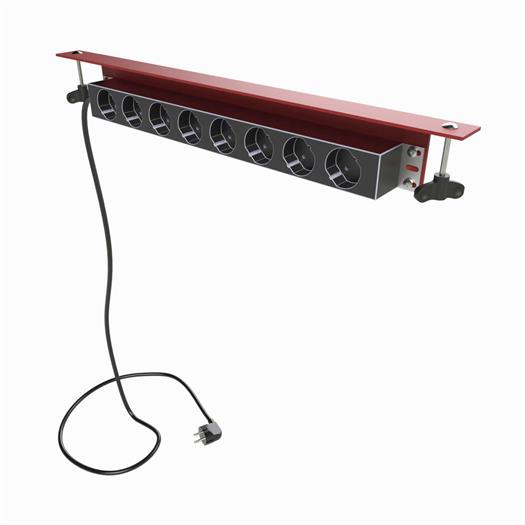 Power strip - BlackPantherSystem - Jatoba Angulo 8S - RED