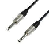 Adam Hall Cables 4 Star Serie - Instrument Cable REAN 6.3 mm Jack mono to 6.3 mm Jack mono 4.5 m