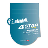Adam Hall Cables 4 Star Serie - Instrument Cable REAN 6.3 mm Jack mono to 6.3 mm Jack mono 4.5 m