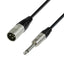 Signal Cable XLR Male to 6.3 mm Mono Jack 