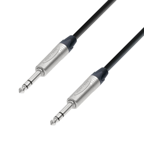 Adam Hall Cables 5 STAR BVV 1000 - Balanced cable | Neutrik® TRS jack | 10 m