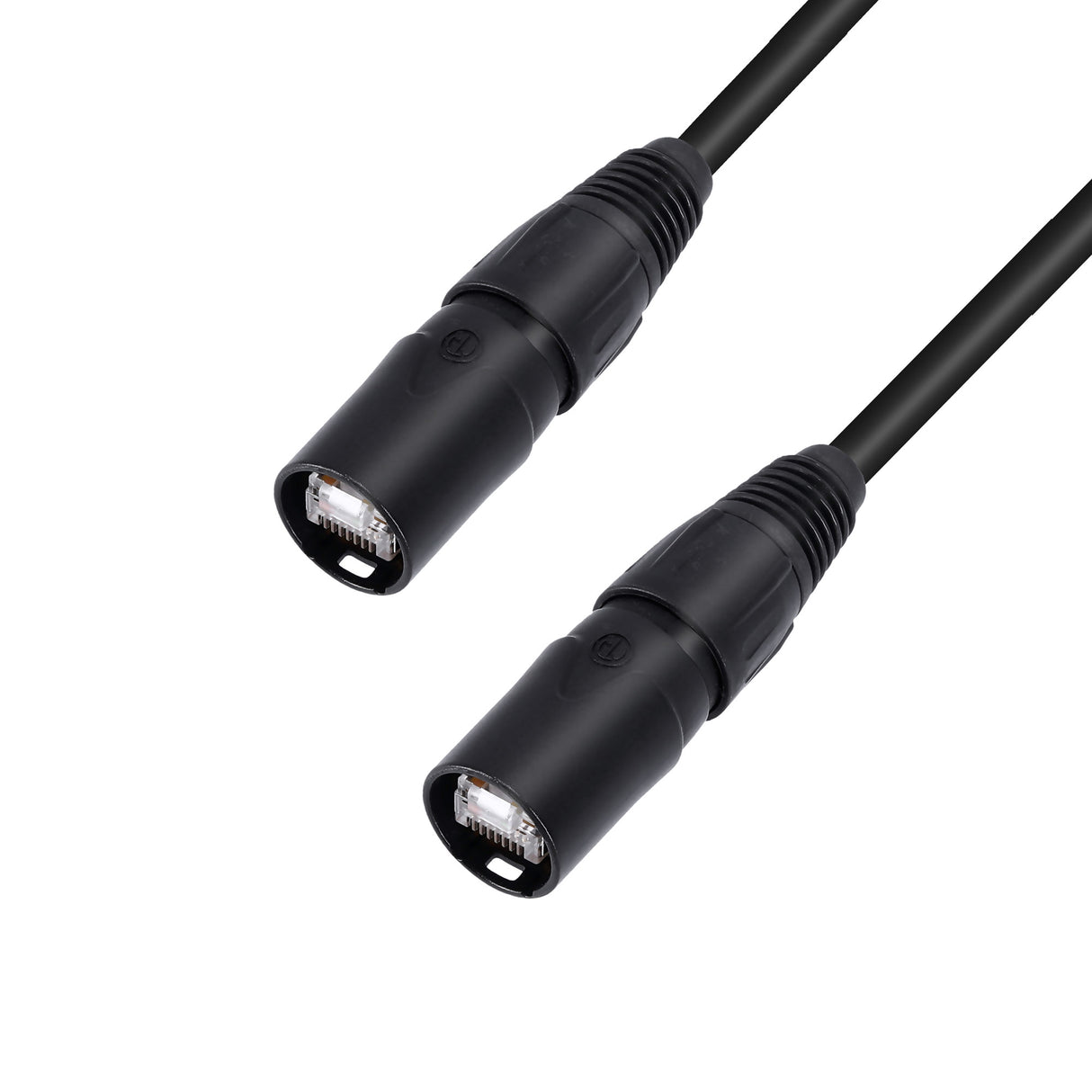 Adam Hall Cables 5 STAR ECON CAT6A 1 m - Data Cables | Cat.6a (S/FTP) Neutrik etherCON® | 1 m