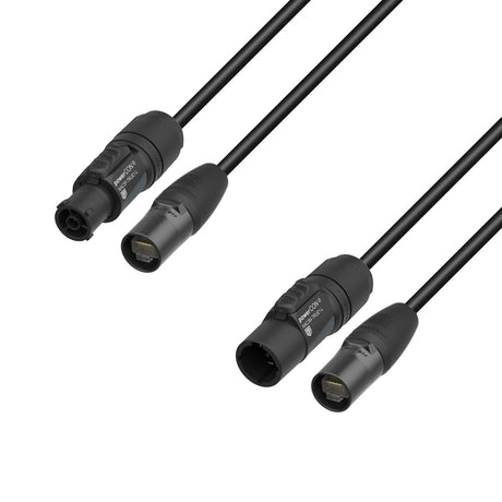 Adam Hall Cables 5 STAR H TCON N 0500 - Hybrid cable for network | Neutrik etherCON® x TRUE1® | 5 m