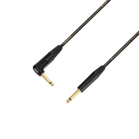 Adam Hall Cables 5 STAR IPR 0150 PALMER® CABLE – instrument cable | Palmer® & Neutrik® angled jack x TS jack | 1,5 m