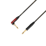 Adam Hall Cables 5 STAR IPR 0600 PALMER® CABLE SILENT - Instrument Cable | Palmer® & Neutrik silentPLUG® angled jack to jack TS | 6 m