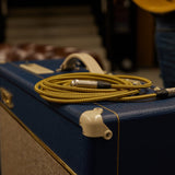 Adam Hall Cables 5 STAR IRP 0450 VINTAGE - Instrument cable | Vintage Neutrik® angled jack TS x jack TS | 4,5 m
