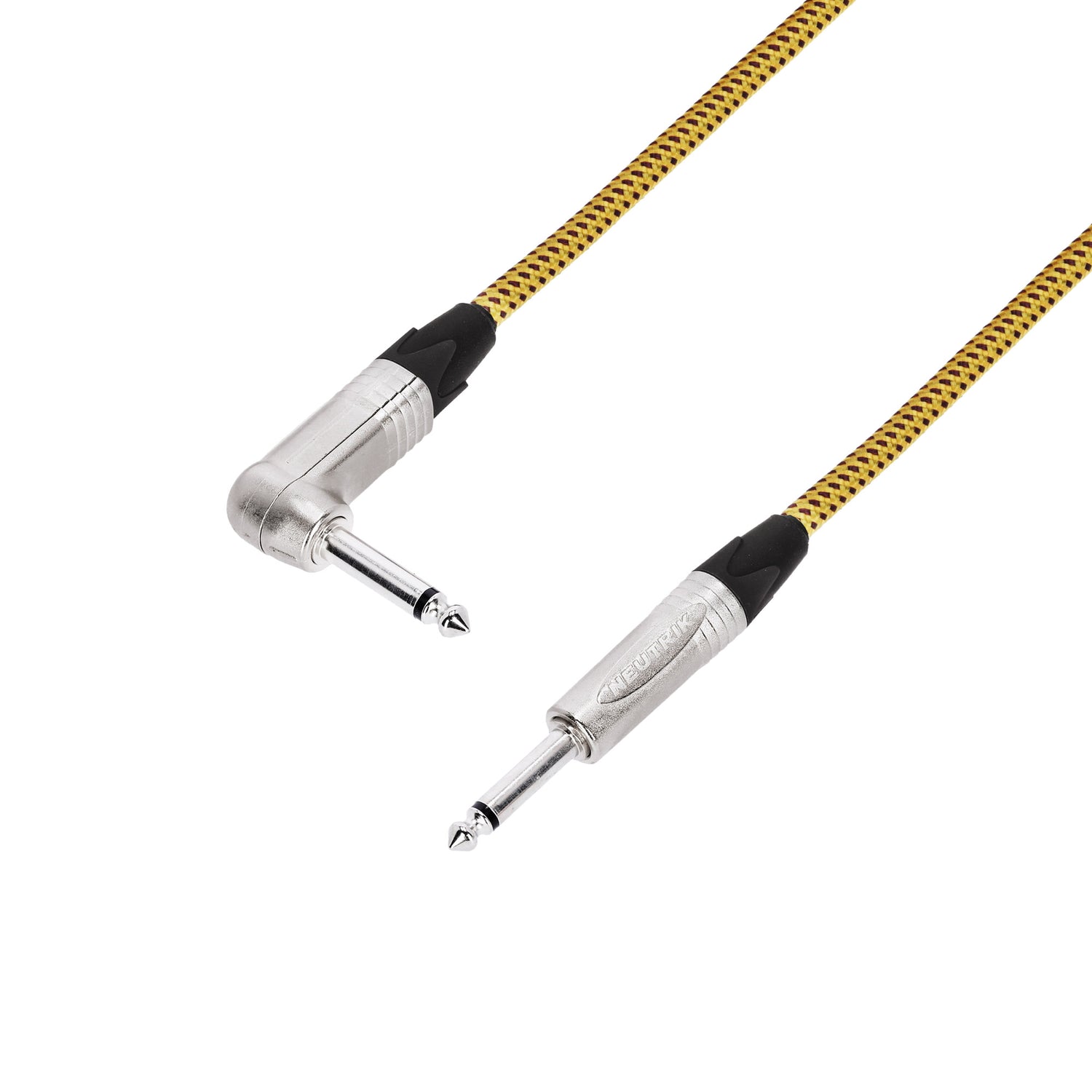 Adam Hall Cables 5 STAR IRP 0600 VINTAGE - Instrument cable | Neutrik® angled jack TS x jack TS | 6 m