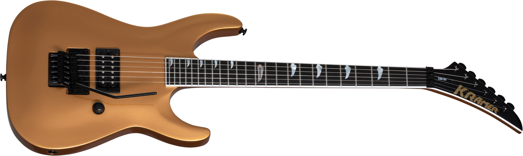 Kramer Guitars SM-1 H El-Guitar (Buzzsaw Gold)