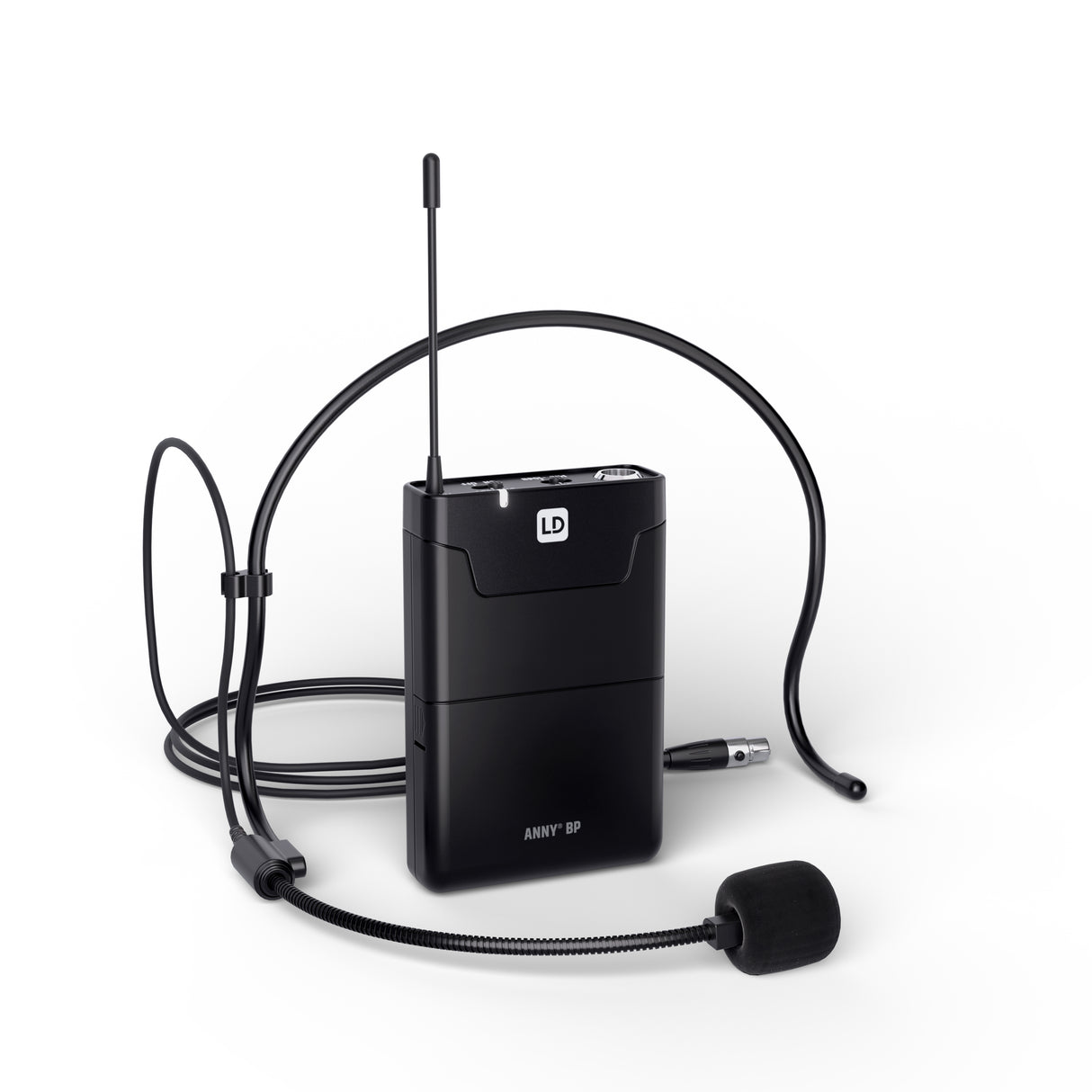 LD Systems ANNY® 10 BPH B6 - 10" portable battery-powered Bluetooth® PA system with mixer and 1 x headset microphone (incl. bodypack)