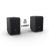 LD Systems ANNY® 8 BPH B5 - Portable battery-powered Bluetooth® PA speaker with mixer and 1x headset microphone (incl. bodypack), Stage Black
