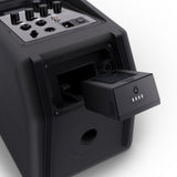 LD Systems ANNY® 8 BPH B5 - Portable battery-powered Bluetooth® PA speaker with mixer and 1x headset microphone (incl. bodypack), Stage Black