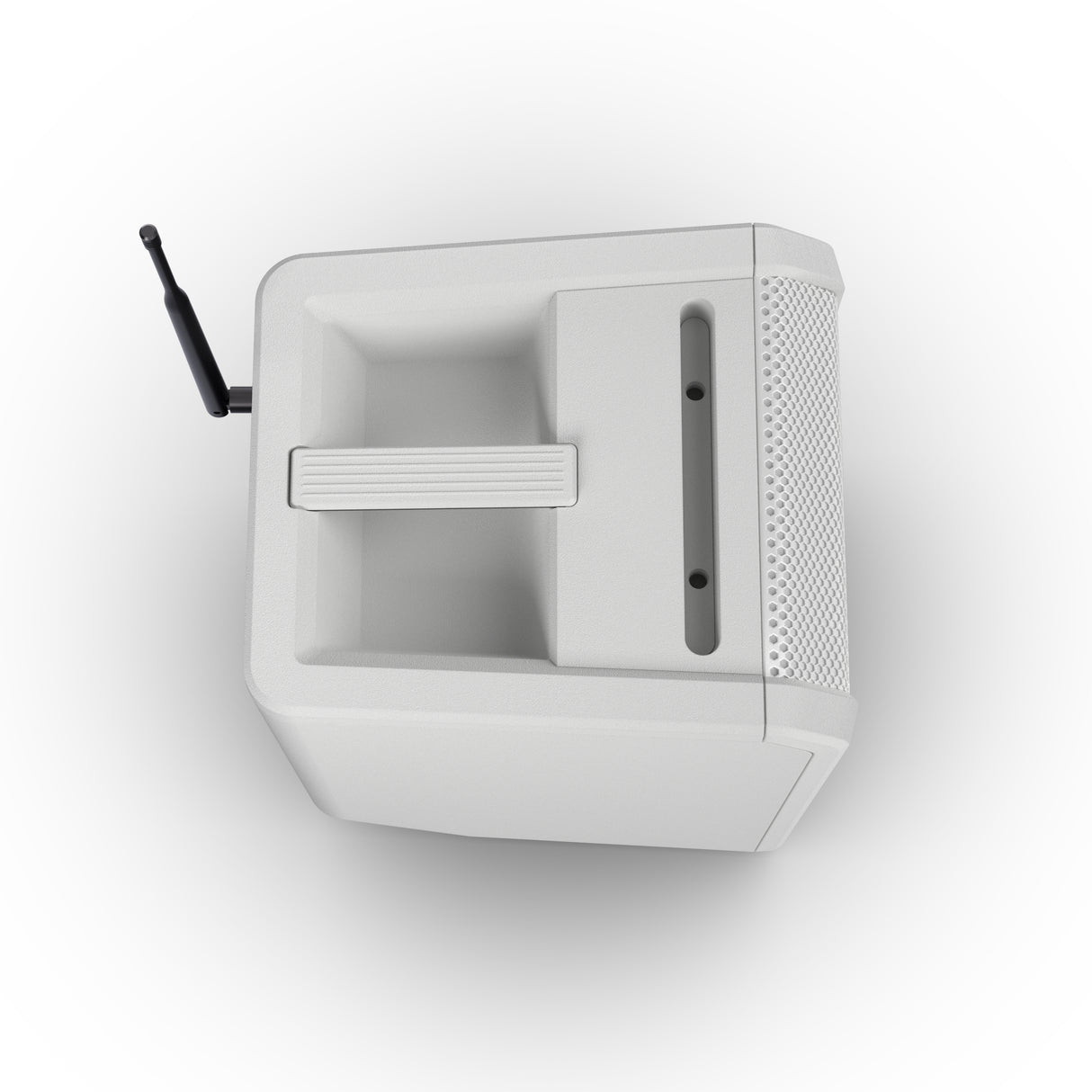 LD Systems ANNY® 8 HHD B5 W - Portable battery-powered Bluetooth® PA speaker with mixer and 1x wireless handheld microphone, Pure White