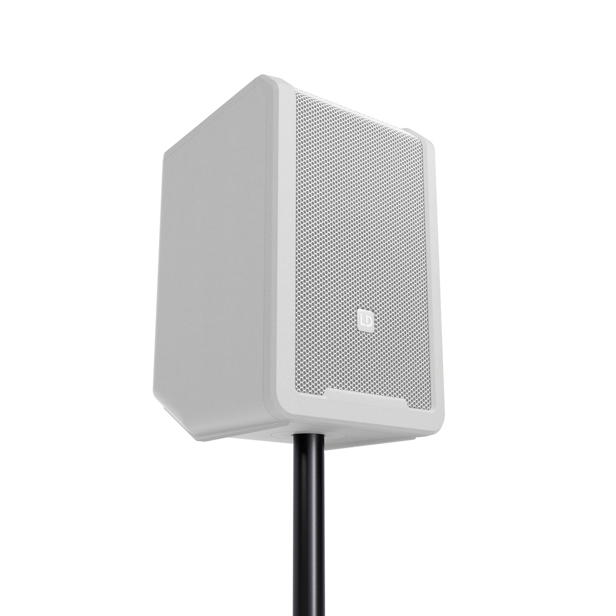 LD Systems ANNY® 8 HHD B5 W - Portable battery-powered Bluetooth® PA speaker with mixer and 1x wireless handheld microphone, Pure White