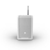 LD Systems ANNY® 8 HHD B5 W - Portable battery-powered Bluetooth® PA speaker with mixer and 1x wireless handheld microphone, Pure White