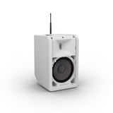 LD Systems ANNY® 8 HHD B5 W - Portable battery-powered Bluetooth® PA speaker with mixer and 1x wireless handheld microphone, Pure White