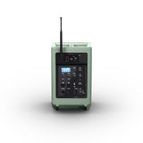 LD Systems ANNY® 8 HHD B6 GN - Portable battery-powered Bluetooth® PA speaker with mixer and 1x wireless handheld microphone, Adventure Green
