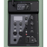 LD Systems ANNY® 8 HHD B6 GN - Portable battery-powered Bluetooth® PA speaker with mixer and 1x wireless handheld microphone, Adventure Green