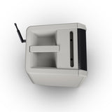LD Systems ANNY® 8 HHD B8 G - Portable battery-powered Bluetooth® PA speaker with mixer and 1 wireless handheld microphone, Urban Grey