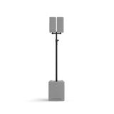 LD Systems DAVE 10 G4X DUAL STAND – Speaker pole with mounting yoke for DAVE 10 G4X