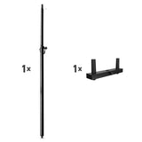 LD Systems DAVE 10 G4X DUAL STAND – Speaker pole with mounting yoke for DAVE 10 G4X