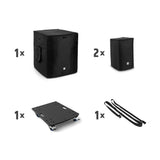 LD Systems DAVE 15 G4X BAG SET - Transport set with wheel board and protective cover for DAVE 15 G4X