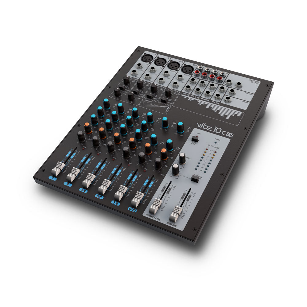 LD Systems VIBZ 10 C – 10-channel mixing console with compressor