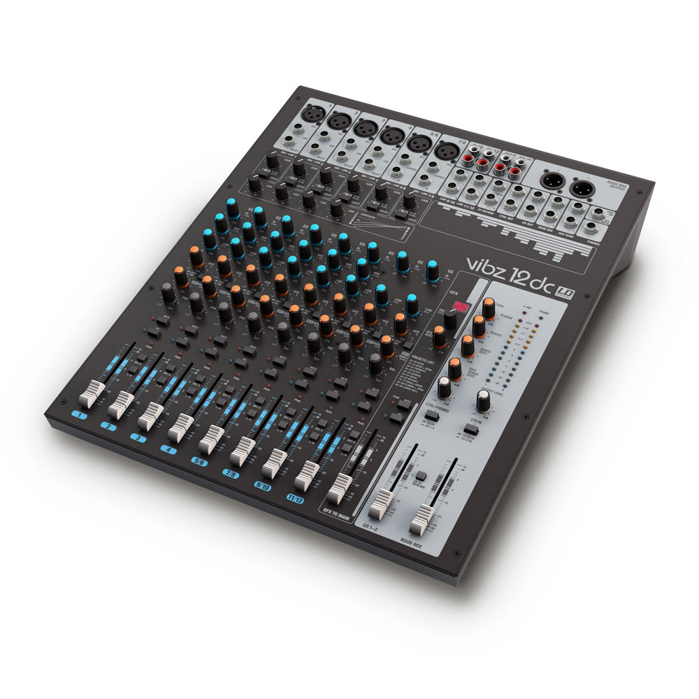 LD Systems VIBZ 12 DC - 12-channel mixing console with DFX and compressor