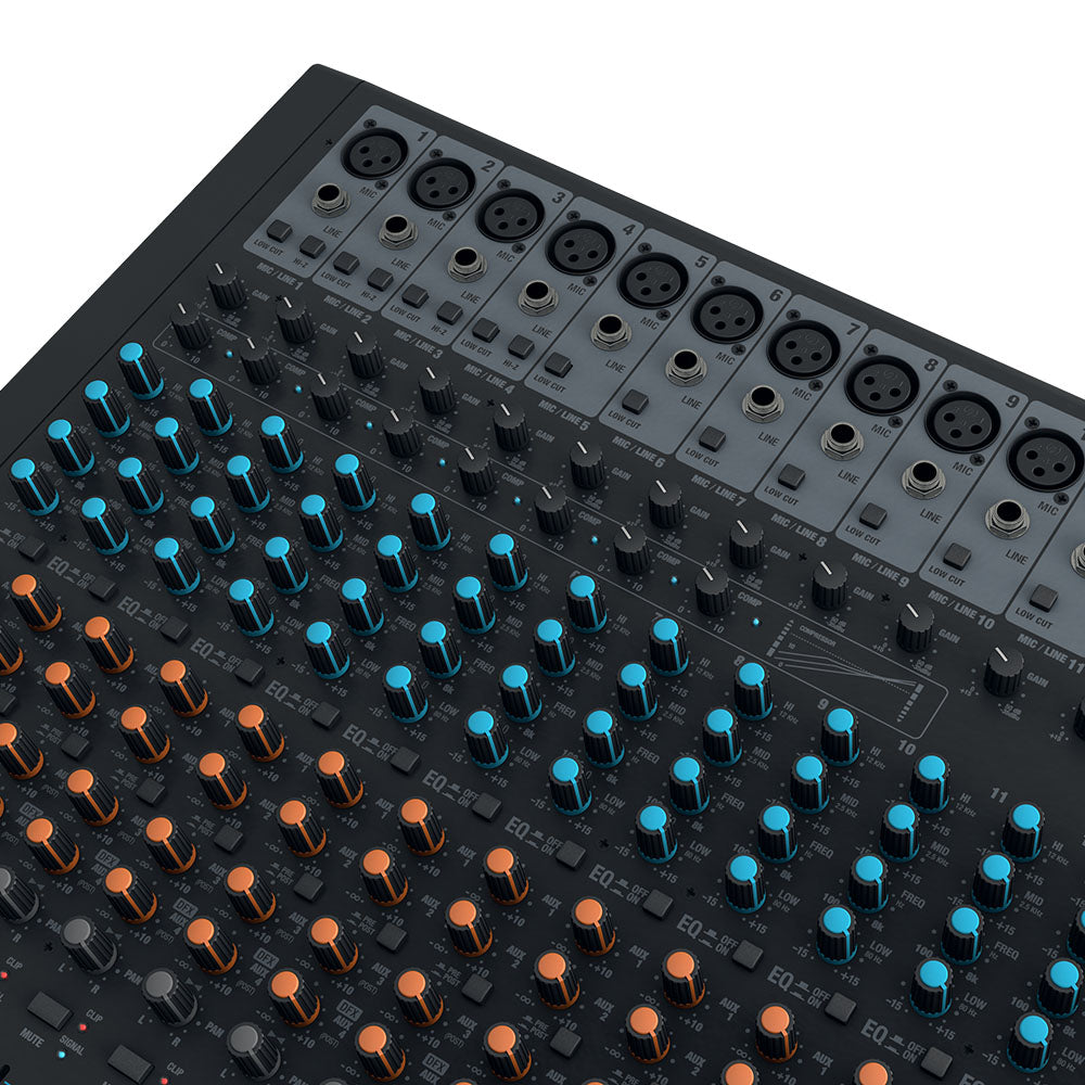 LD Systems VIBZ 24 DC - 24-channel mixing console with DFX and compressor