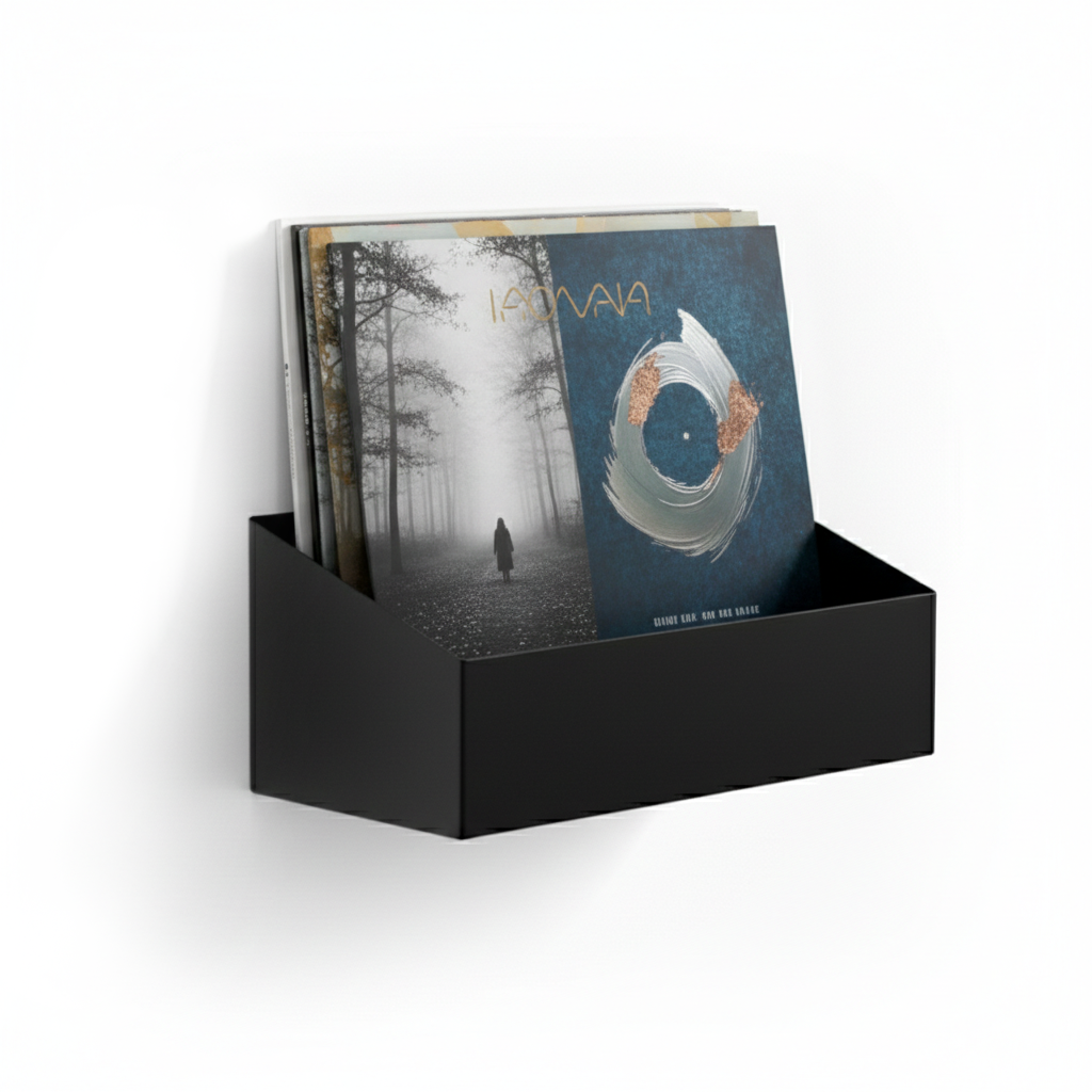 Studio 57 Vinyl Wall Shelf Medium (black)