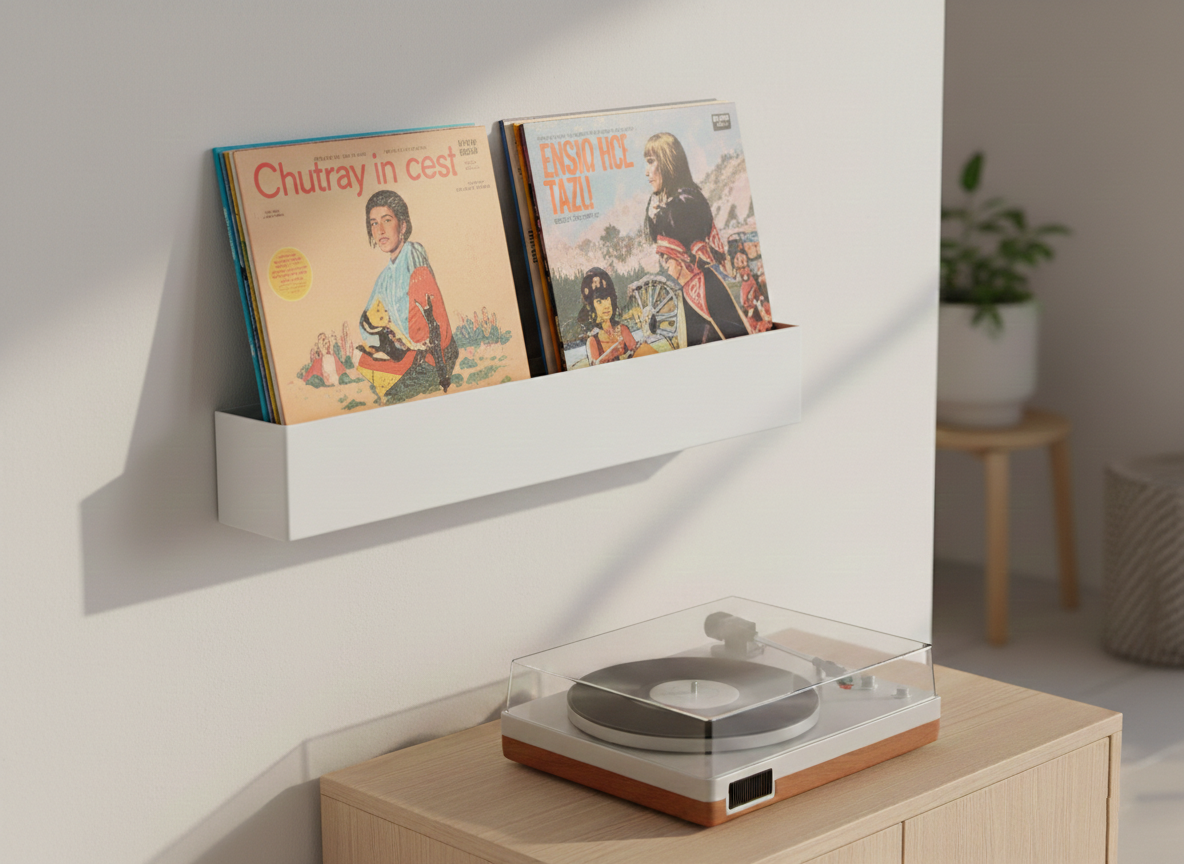 Studio 57 Vinyl Double Wall Display (white)