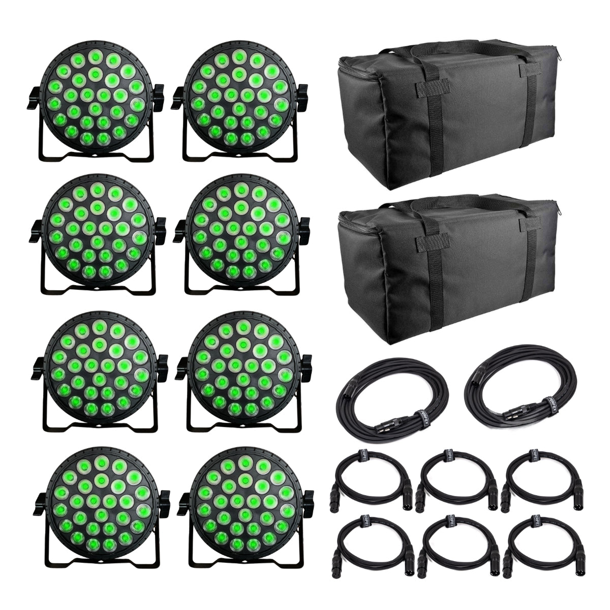 LIGHT4ME FLAT PAR 27 IR RGBW