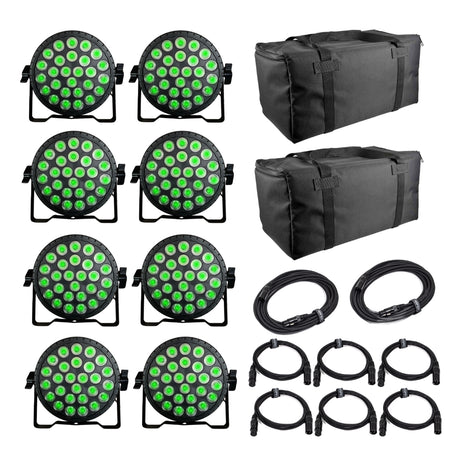 LIGHT4ME FLAT PAR 27 IR RGBW
