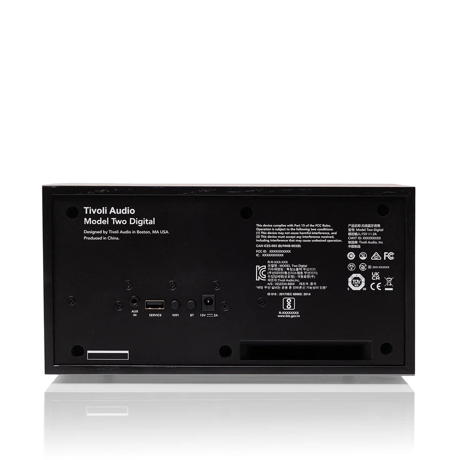Tivoli Audio Model Two Digital Bluetooth Speaker (Black/Black)