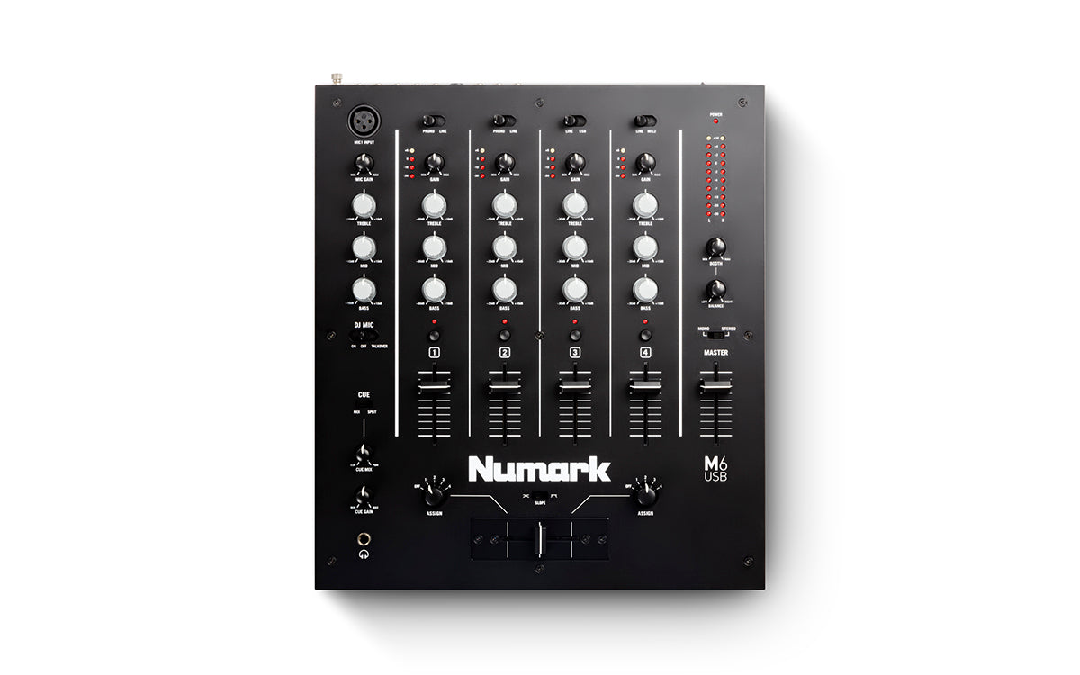Numark M6-USB Mixer (Black)
