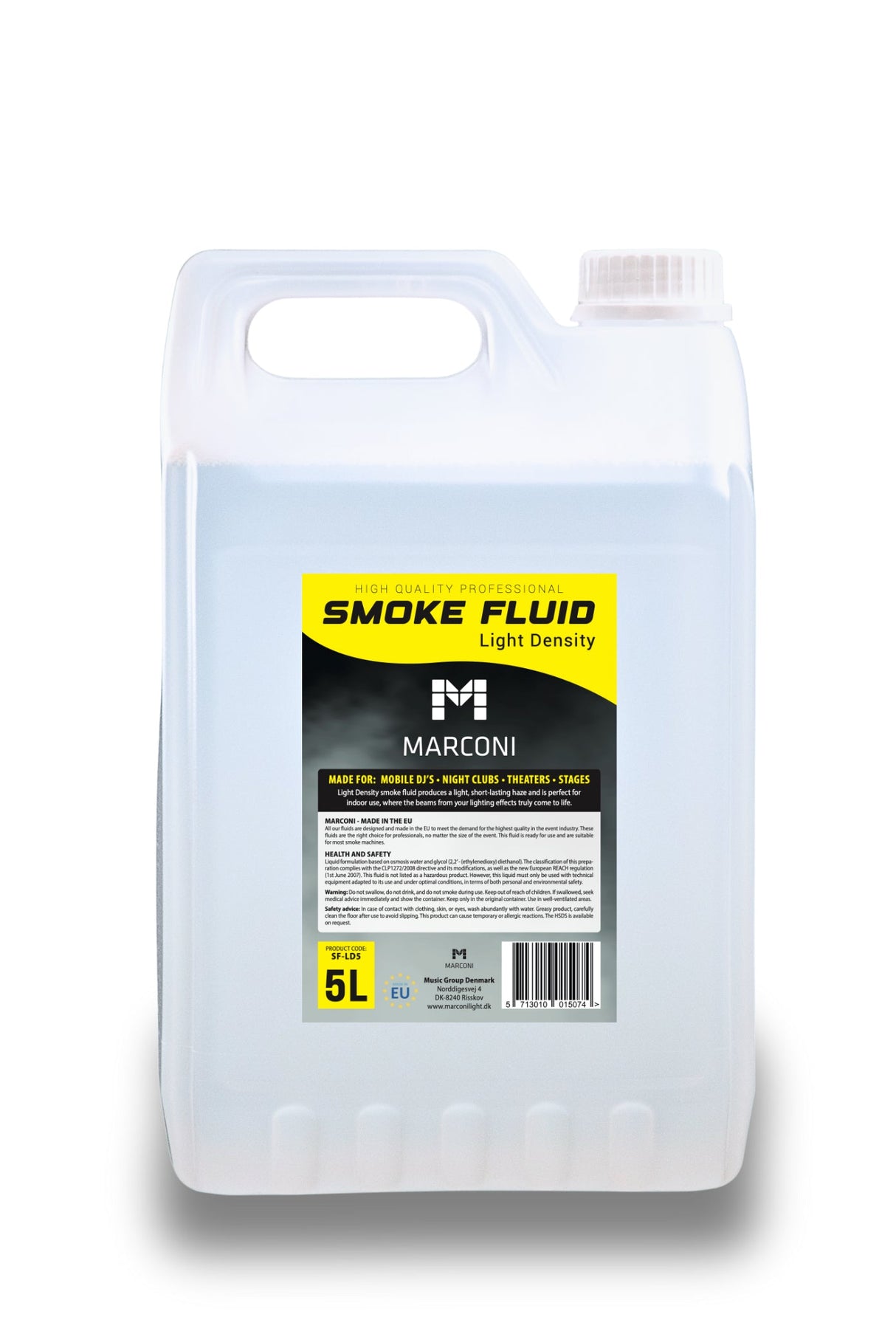 3 x 5L Smoke Liquid (Light) + 250ml Cleaning Liquid