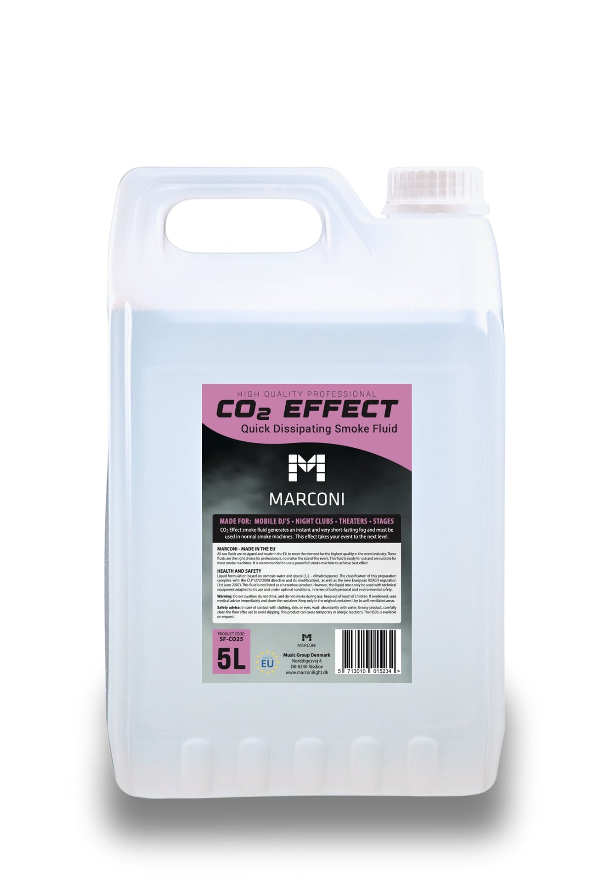 3 x 5L Smoke Liquid (CO2 Effect)