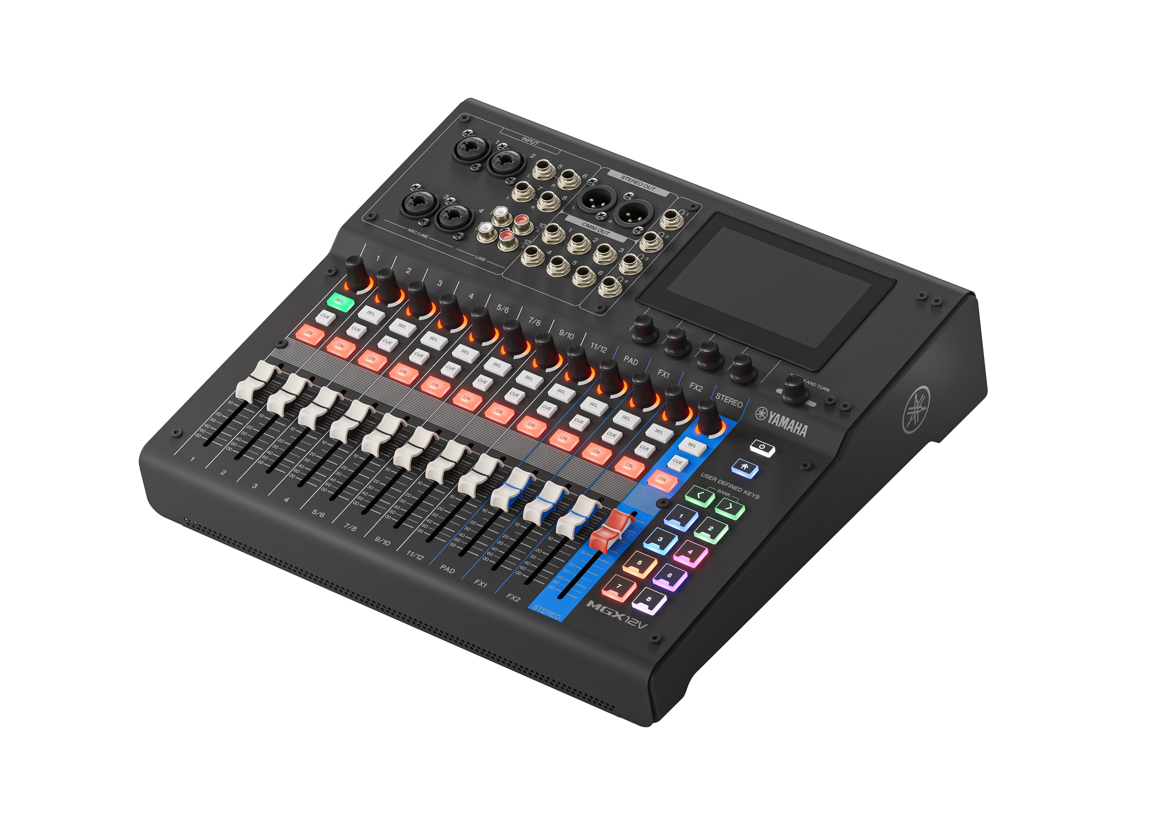 Yamaha MGX12V Digital Mixing Console (Black) - Video Version