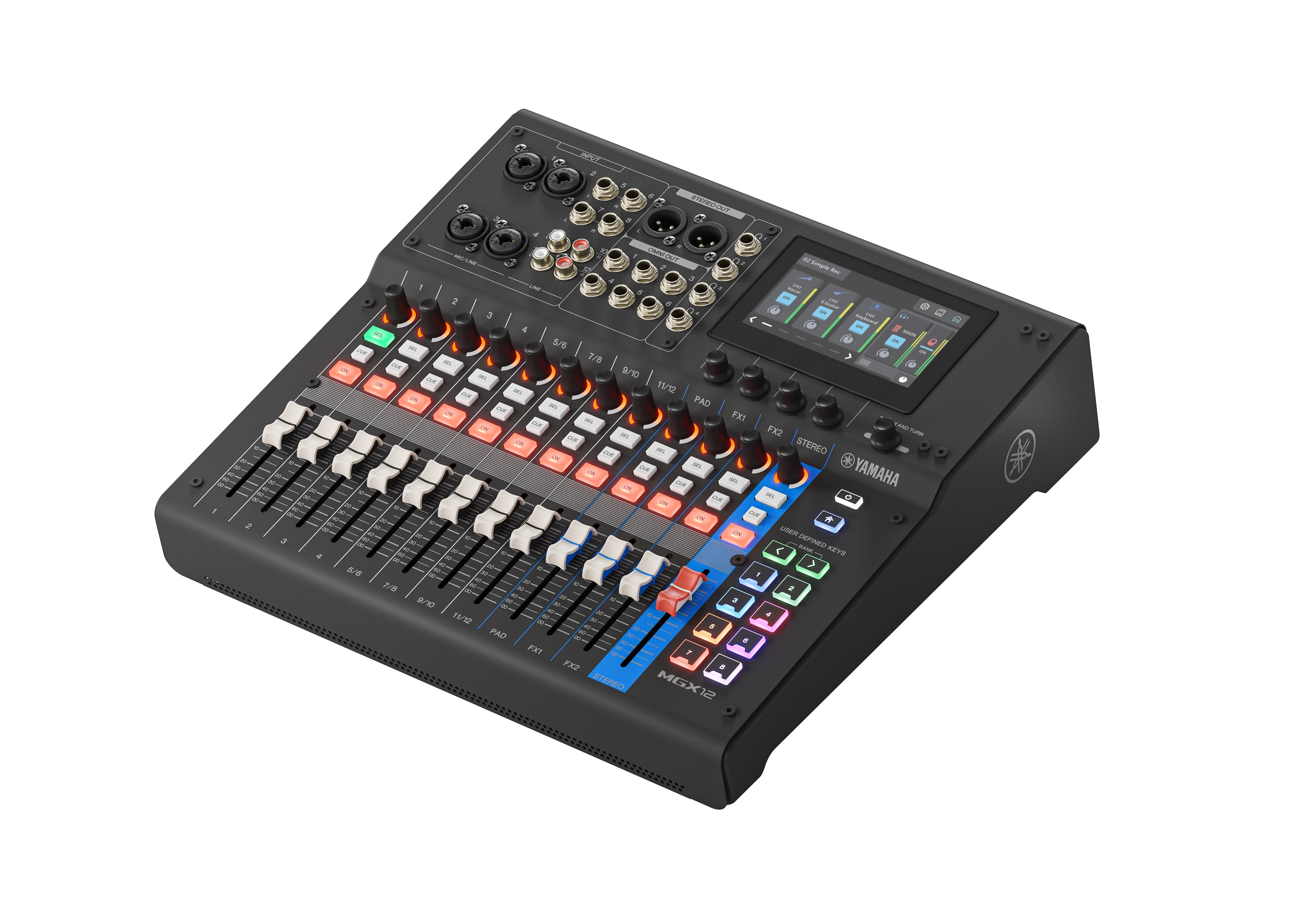 Yamaha MGX12 Digital Mixing Console (Black)