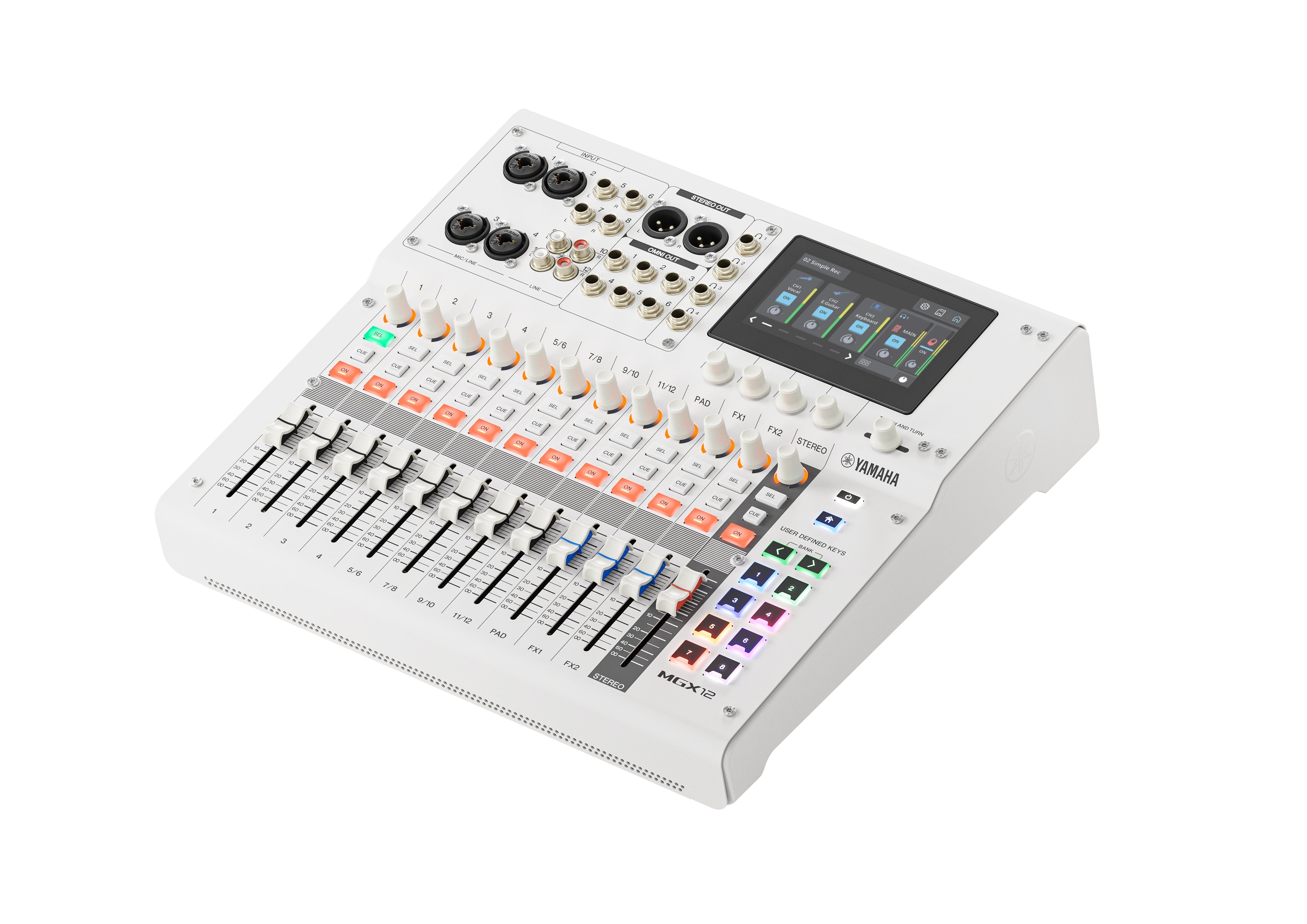 Yamaha MGX12 Digital Mixing Console (White)