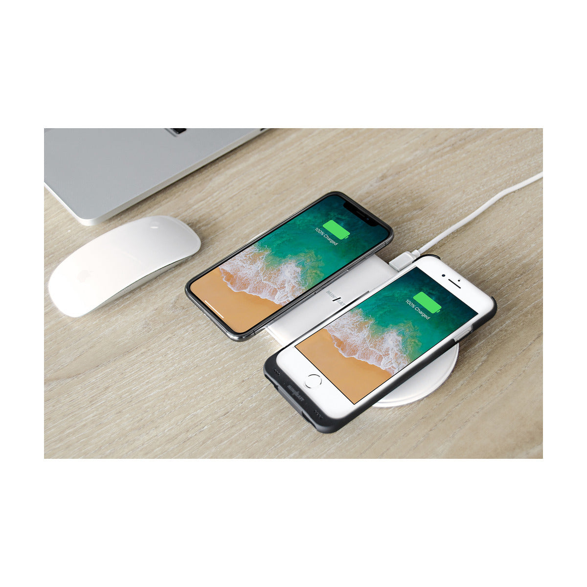MINIBATT PowerAIR Wireless charger for 2 devices