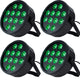 Marconi Polaris 12x12W RGBW Par Lamp 4 pcs. Bundle