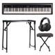 Grooveland P22 Electric Piano Starter Pack (Black)