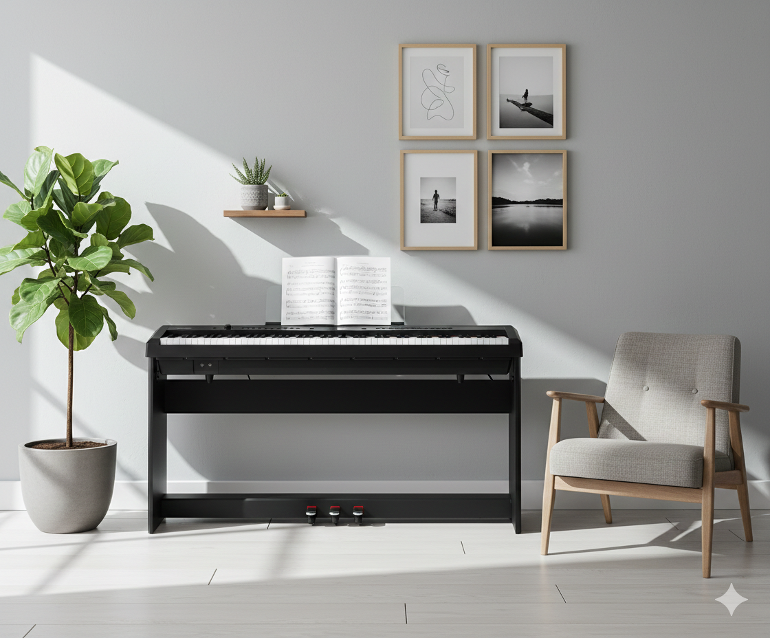 Grooveland P450 Piano Package (Black)