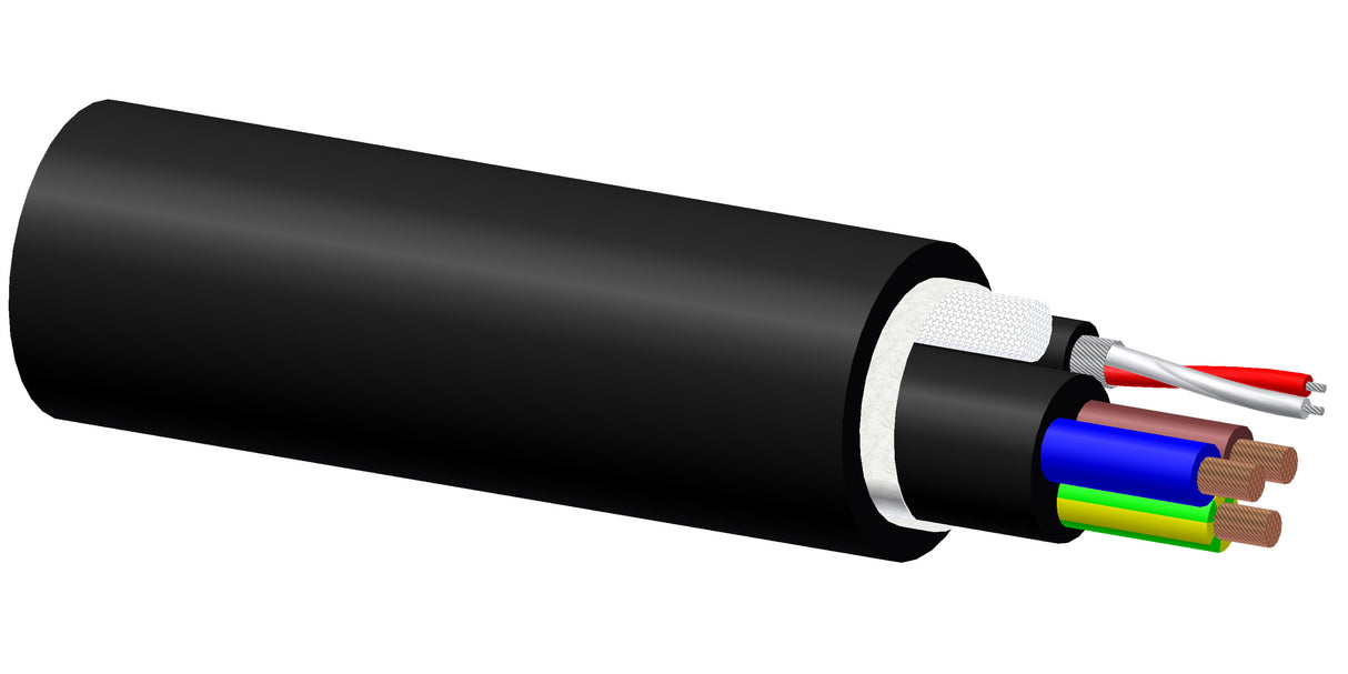 ProCab Signal & power kabel 3 x 2,5 mm² 100 meter