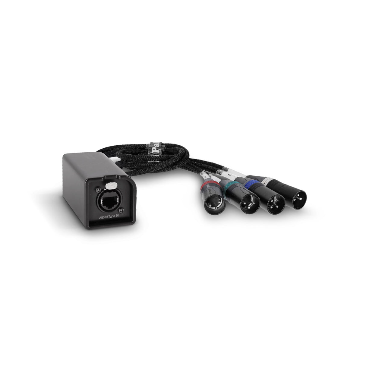 Palmer AoC Loom XLRm - Audio over Cat cable from etherCON to 4 x XLR male